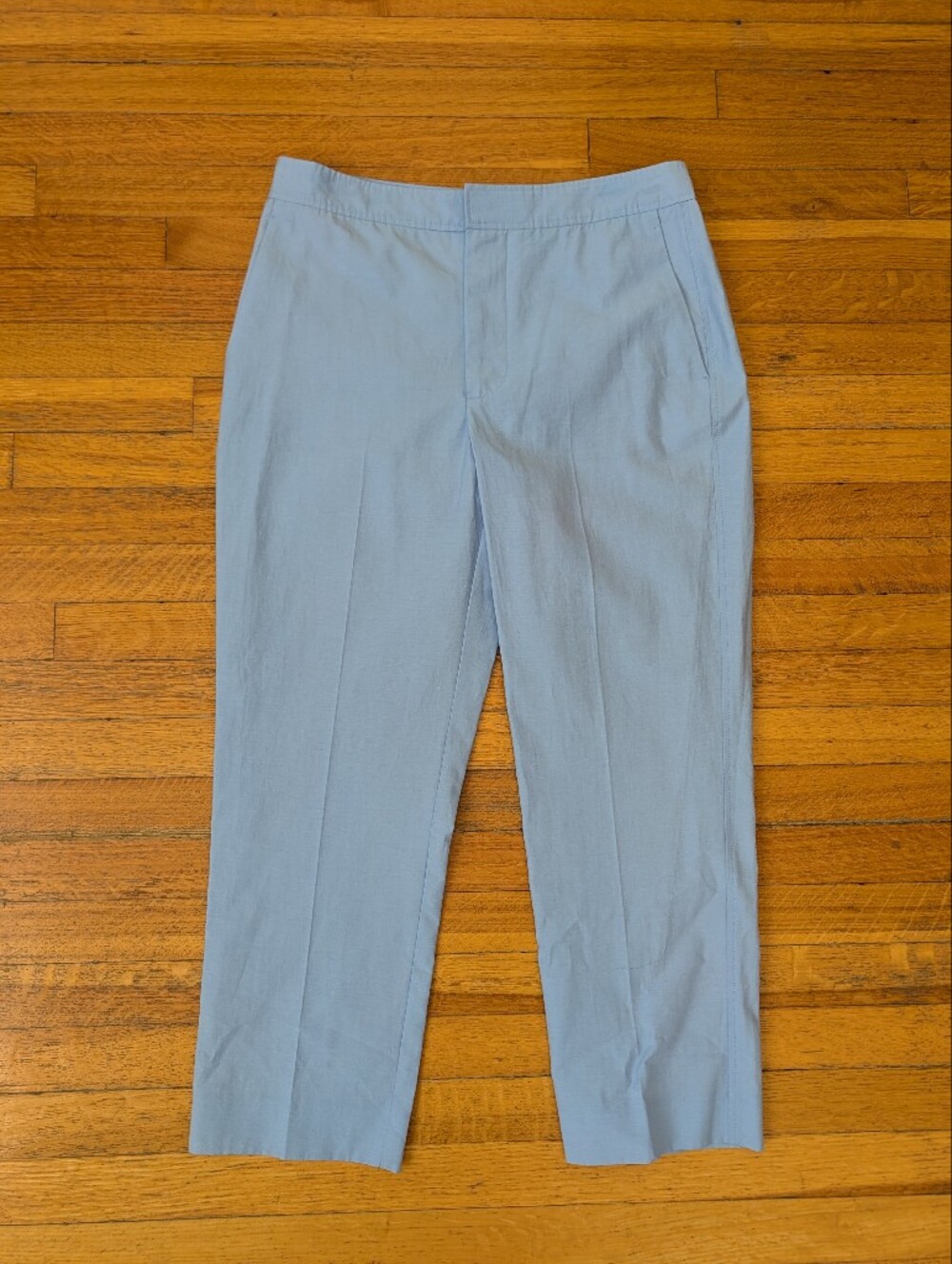 Zara Women’s Light Blue Cropped Pants